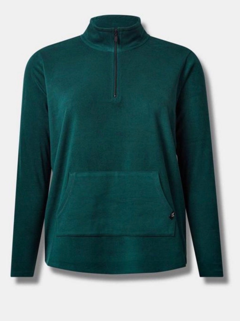 Women's Half-Zip Fleece Pullover Hoodie